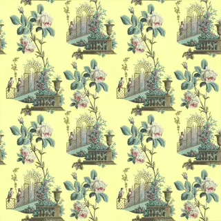 John Derian Ornamental Garden Fabric Mimosa FJD6057/01