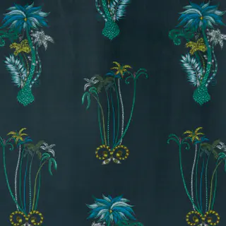 jungle-palms-velvet-f1209-01-navy-velvet-fabric-animalia-fabrics-clarke-and-clarke