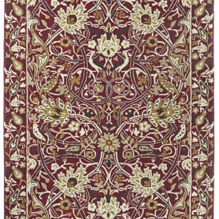 morris-and-co-bullerswood-rug-127300-red-gold