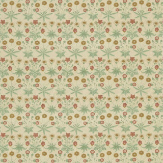 morris-and-co-daisy-fabric-pr8476-1-terracotta-gold