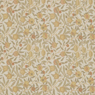 morris-and-co-fruit-fabric-230285-parchment-bayleaf