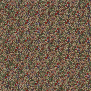 morris-and-co-golden-lily-minor-fabric-dmc1g4203-biscuit-indigo-red