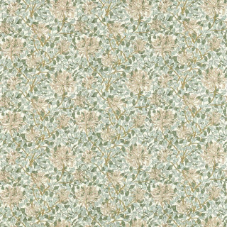 morris-and-co-honeysuckle-fabric-mamb227122-sage-clay