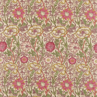 morris-and-co-pink-and-rose-fabric-222529-manilla-wine