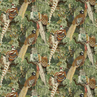 mulberry-game-birds-velvet-fabric-fd268-r102-forest