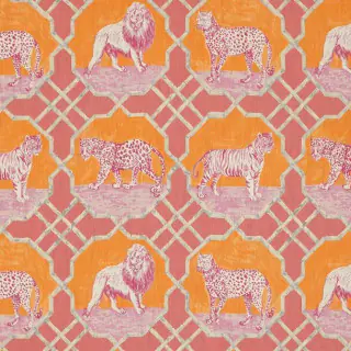 no9-thompson-kitty-cat-fabric-2298-01-flamingo