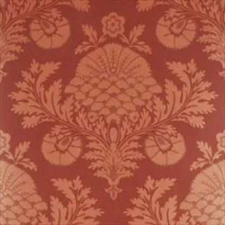 Palace Damask Effects FG052M29 Copper Red