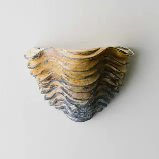 porta-romana-clam-shell-wall-light-small-lighting-twl129s-burnt-ochre