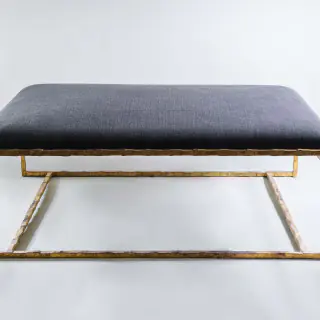 porta-romana-giacometti-ottoman-furniture-gold-with-carbon-linen-seat-pad-csb06