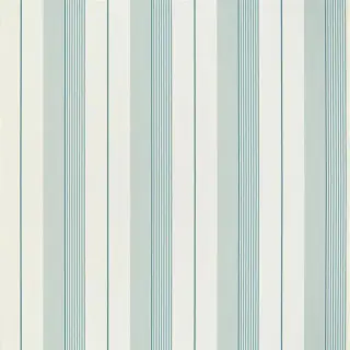 Ralph Lauren Aiden Stripe Wallpaper Teal Blue PRL020/14