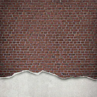 Well-Worn Brick Wall R12221