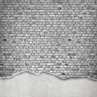Well-Worn Brick Wall R12224