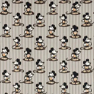 Sanderson Mickey Stripe Fabric Humbug DDIF227151