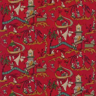 sanderson-pagoda-river-fabric-dvippa203-red-gold