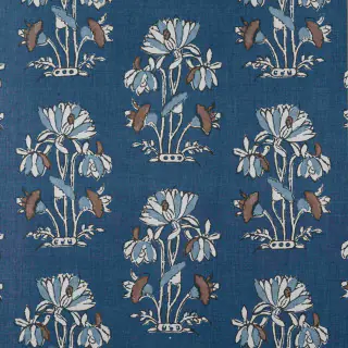 thibaut-lily-flower-fabric-f913203-navy