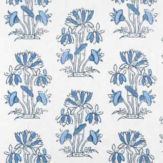 thibaut-lily-flower-fabric-f913204-blue-and-white