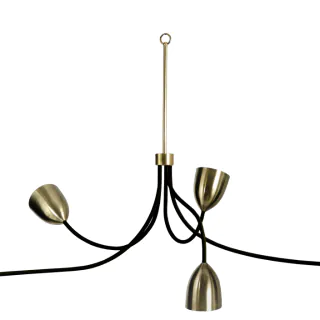 tulip-ceiling-light-mcl66-black-with-brass-lighting-boheme-ceiling-lights-porta-romana