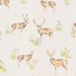 Country Wild Deer Linen