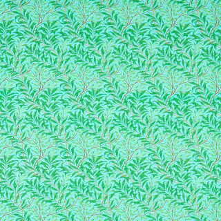 willow-bough-226842-sky-leaf-green-fabric-queens-square-morris-and-co
