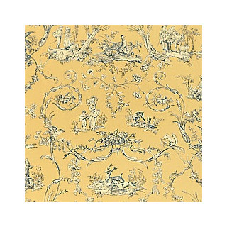 Paysannerie Toile F99730 fabric by Thibaut TM Interiors