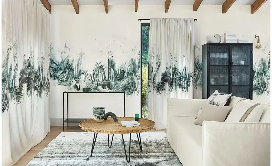 Abstract Mural Wallpaper Drifting Wall by Villa Nova