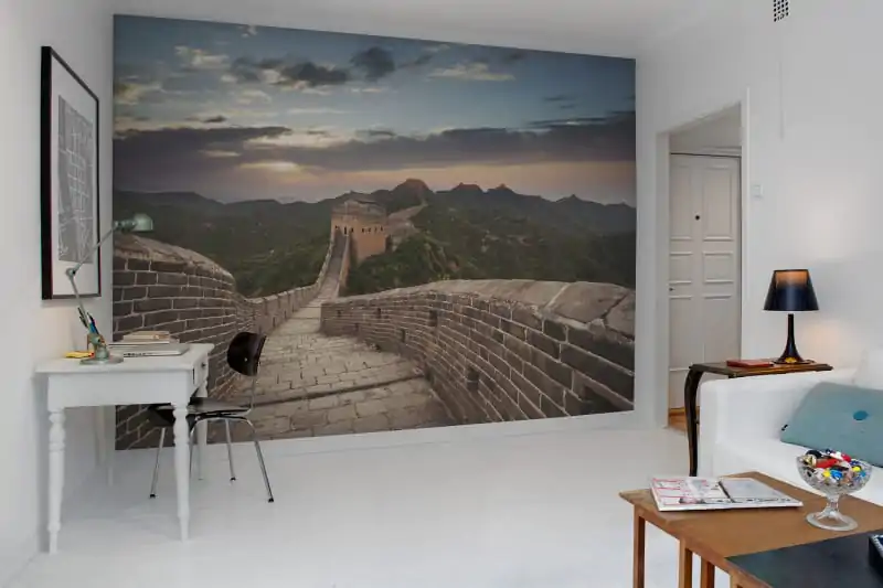 Realistic Mural Wallpaper Great Wall of Chinae from Rebel Walls