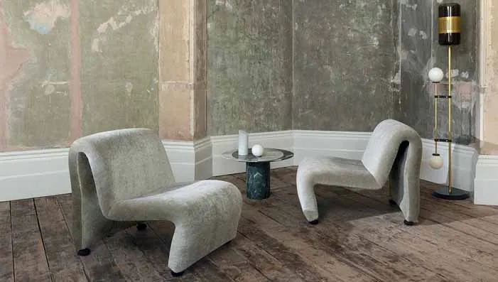 Sleek and contemporary silver fabric chairs, perfect for adding a modern touch to any room. Suitable for silver upholstery fabric.