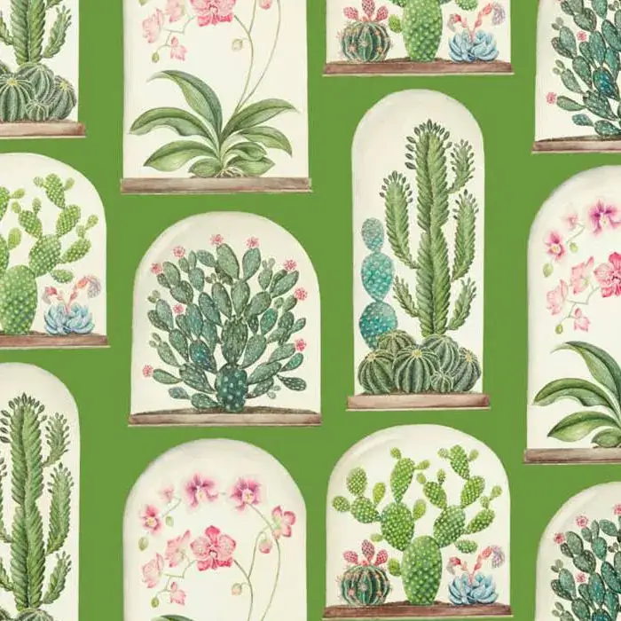 Terrariums Botanical Fabric by Sanderson