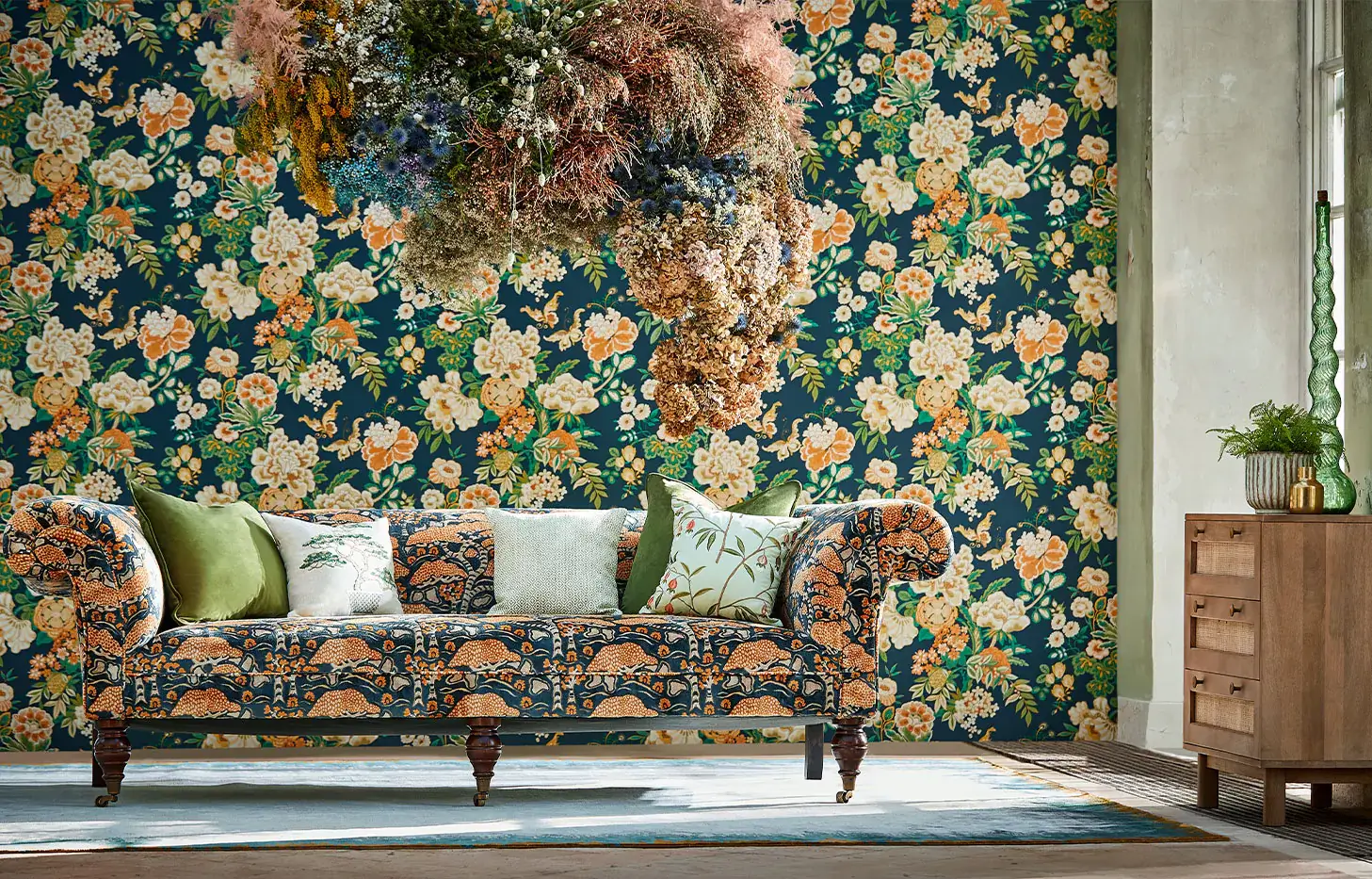 Why Matching Wallpaper and Curtains Always Works  Architectural Digest